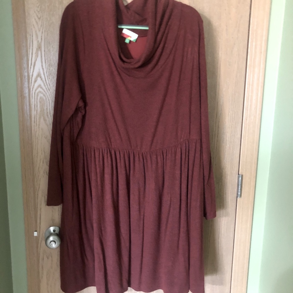 Mod Cloth Turtle Neck Dress